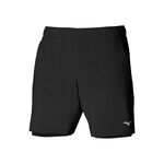 Mizuno Kläder Mizuno Core 7.5 2in1 Löparshorts Herrar-Svart