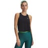 Tech Sport Mesh Crop Linne Damer-svart, vit