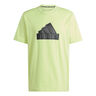 Future Icon Badge of Sport T-shirt Herrar - lime, svart