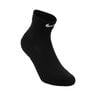 Fast Midweight Ankle Löparsockor Unisex - svart, grå