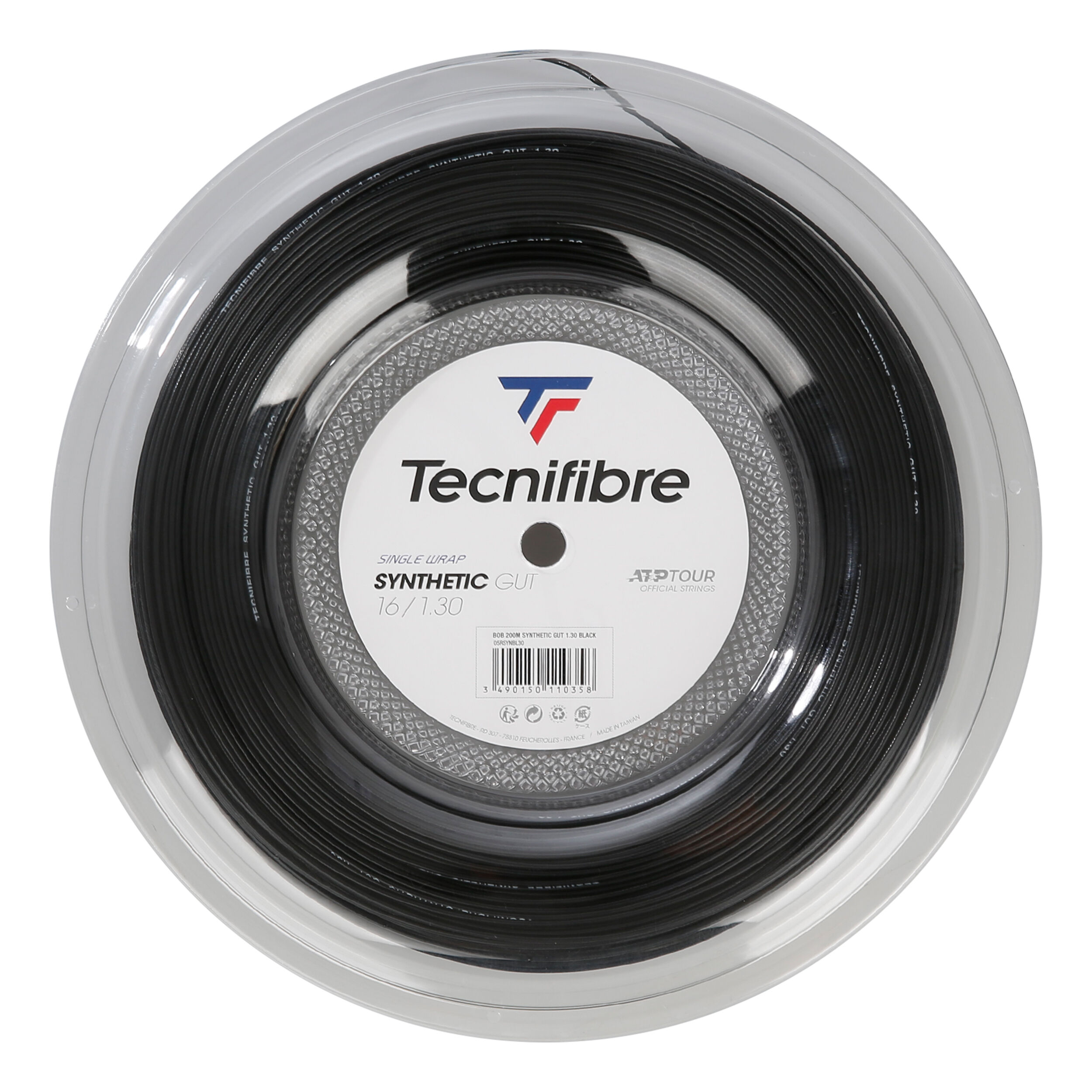 Thermocore 1.20mm/18G Black Tecnifibre 4S Tennis Racket String 200m Reel 