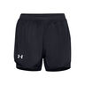 Fly By 2.0 2in1 Shorts Damer-Svart,Silver