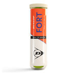Dunlop Tennisbollar Dunlop Fort Max TP KNLTB 4-pack Rör