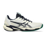 ASICS Tennisskor ASICS Solution Speed FF 3 Sko F&ouml;r Grus Herrar-Creme,M&ouml;rkbl&aring;
