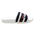 Fila Skor Fila Heritage Slides Badtofflor Herrar-Vit,Mörkblå