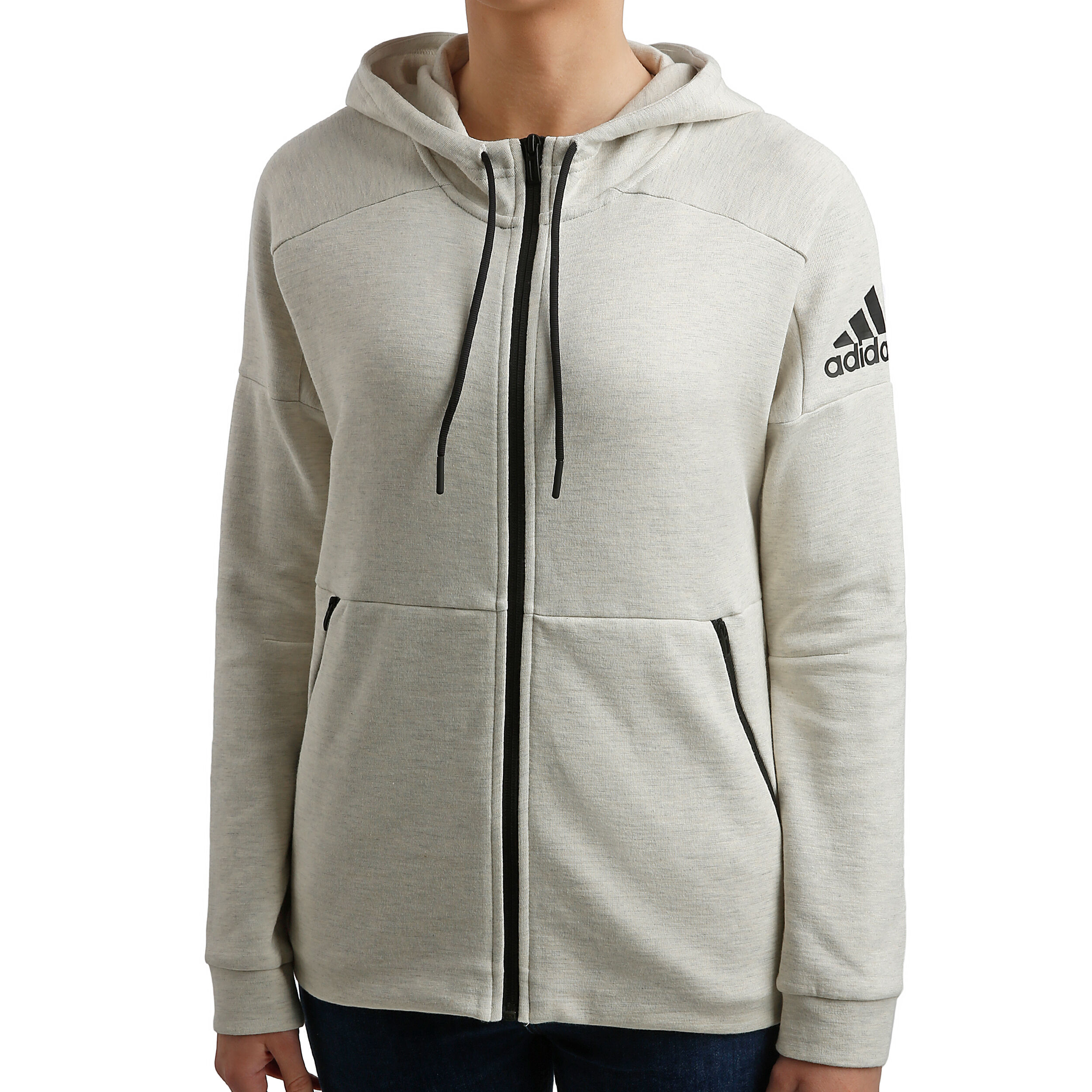 adidas ID Stadium Sweat jacka Damer Rosa, Svart köp online Adidas Stadium Hoodie Sweat & träningsjacka Dam köp
