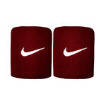 Nike Kläder Nike Tennis Premier Svettband 2-pack Unisex - rött vin, vit
