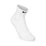 Fast Midweight Ankle Löparsockor Unisex - vit, neongrön
