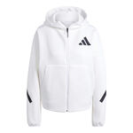 adidas Kläder adidas Z.N.E. Sweat-jacka Damer-Vit