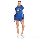 Quiet Please Kläder Quiet Please Retro Stripe Huvtröja Damer-Blå,Flerfärgad