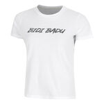 BIDI BADU Kl&auml;der BIDI BADU Protected Leafs Chill T-shirt Damer-Vit