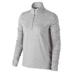 Nike Kl&auml;der Nike Element Half-Zip Running L&aring;ng&auml;rmat Damer - ljusgr&aring;, silver