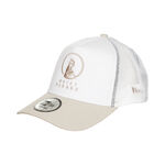 Quiet Please Kl&auml;der Quiet Please New Era Trucker Keps-Vit,Beige