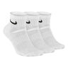 Everyday Cush Ankle Sportstrumpor 3-pack-Vit,Svart