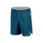 Quiet Please Tenniskl&auml;der Quiet Please Create Drop 7in Shorts Herrar-Petrol,Vit