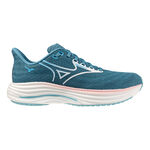 Mizuno L&ouml;parskor Mizuno Wave Rider 29                   Neutralsko Damer-bl&aring;, vit