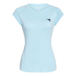 Diadora Kläder Diadora L. T-shirt Damer-Ljusblå