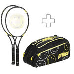 Prince Racketpaket Prince Beast 100 (280g) Smiley Edt.