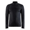 Core Gain Midlayer Löpartröja Herrar-Svart