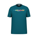 HEAD Kl&auml;der HEAD Rainbow T-shirt Barn-Petrol