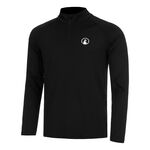 Quiet Please Kläder Quiet Please Big Serve 1/4 Zip Långärmat Herrar-Svart