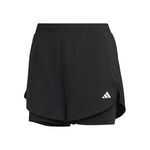 adidas Kl&auml;der adidas MIN 2in1 Shorts Damer - svart, 