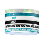 Nike Kläder Nike Nike Flex Classic Printed Hårband 6-pack-Gul,Grön