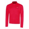 Pacer Half-Zip Löpartröja Herrar - röd, 