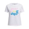 Bubble T-shirt Flickor-Vit