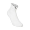 Fast Midweight Ankle Löparsockor Unisex - vit, neongrön