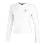 Nike Kl&auml;der Nike Court Dri-Fit Advantage L&aring;ng&auml;rmat Damer-Vit