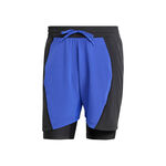 adidas Kl&auml;der adidas Short & Tight 6in Shorts Herrar-Bl&aring;,Svart