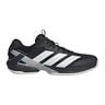 Adizero Ubersonic 5 Sko För Grus Herrar-Svart,Silver