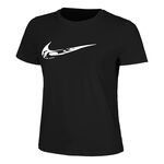 Nike Kläder Nike Dri-Fit One Swoosh Löpartröja Damer-Svart