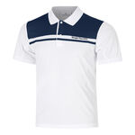 Sergio Tacchini Polo Sergio Tacchini Riflesso Polo Herrar - vit, m&ouml;rkbl&aring;