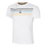 Endlessly Trainings Stripe T-shirt Herrar-Vit,Flerf&auml;rgad