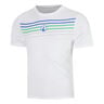Trainings Stripe T-shirt Herrar - vit, orange
