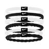 Flex Hair Tie Hårband 6-pack-Vit,Svart