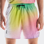 On Kläder On Court Shorts Herrar-Vit,Flerfärgad