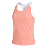 Court Linne Damer - rosa, vit