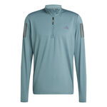 adidas Kläder adidas Own The Run Half-Zip Löpartröja Herrar-Mörkgrön