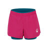 Create Match 2in1 Shorts Flickor-Pink,Flerf&auml;rgad
