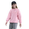 Club Fleece Oversized Crew Tr&ouml;ja Flickor-Rosa
