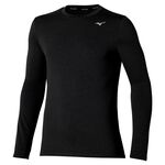 Mizuno Kläder Mizuno Core Impulse Löpartröja Herrar - svart, 