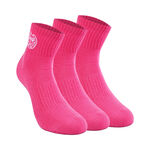 BIDI BADU Kl&auml;der BIDI BADU Anchor Ankle Move Tennisstrumpor 3-pack-Pink