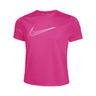 Dri-Fit One GX T-shirt Flickor-Rosa,Vit