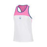 Racerback Linne Flickor - pink, vit