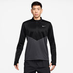Nike Kläder Nike Pacer Winterized Half-Zip Löpartröja Herrar - antracit, svart