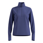 Odlo Kläder Odlo Essential Thermal Midlayer 1/2 Zip Löpartröja Damer-Blå