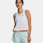 Under Armour Linne Under Armour Tech Sport Mesh Crop Linne Damer-vit, svart